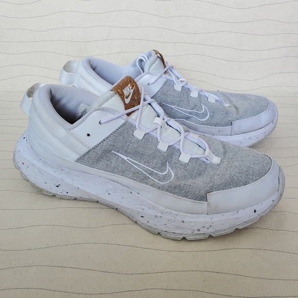 Nike Other - Nike Mens Crater Remixa DC6916 100 White Photon Dust Sneakers Shoes Size 11